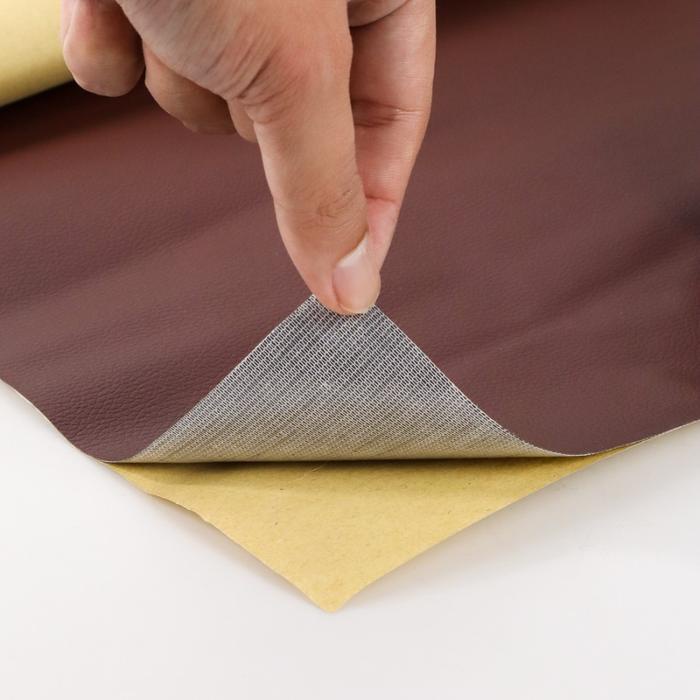 Kain Kulit Sintetis PU Leather Stiker Tambal Kursi Sofa Retak Bolong