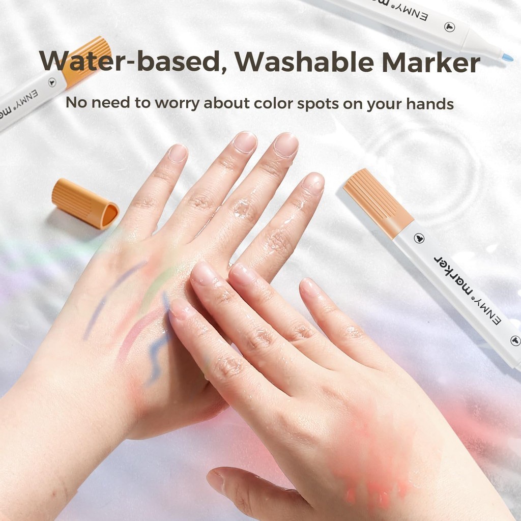 

SweetiebayiDual-Tip Set Marker Akrilik 36/48/60/80 Warna Yang Beragam Dan Menarik Untuk Seni Penanda