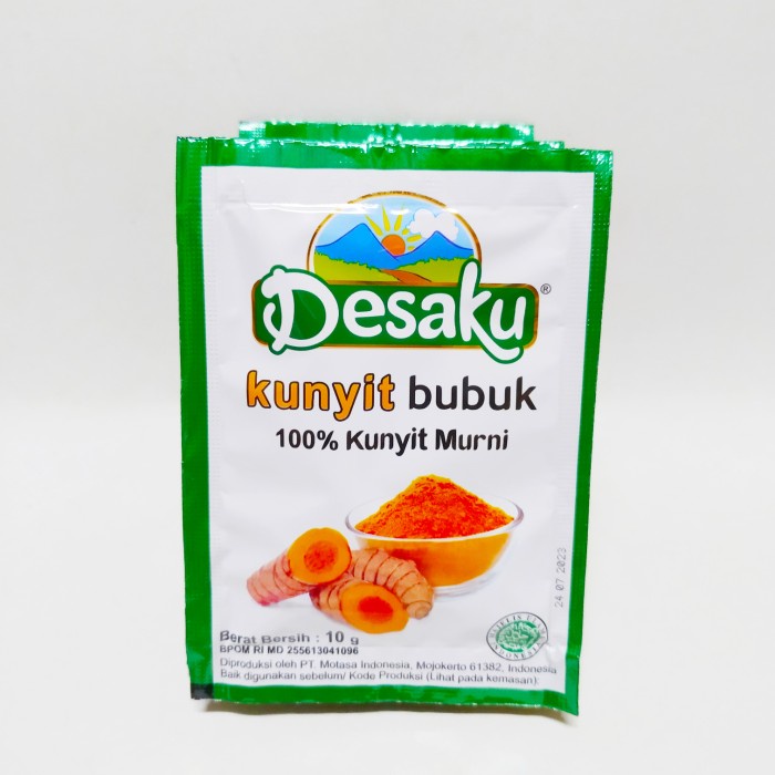 

Desaku Kunyit bubuk 1renteng 12sachet