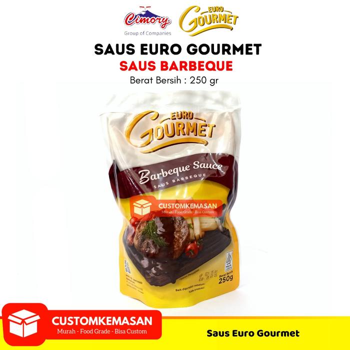 

Euro Gourmet Saus Barbeque / Saus Barbeque / Saus Barbeque Euro Gourmet 250gr / Sambal Barbeque /