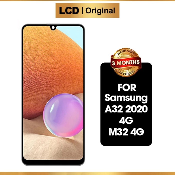 Lcd Samsung A32 4G / Lcd Samsung M32 A32 4G Berkualitas
