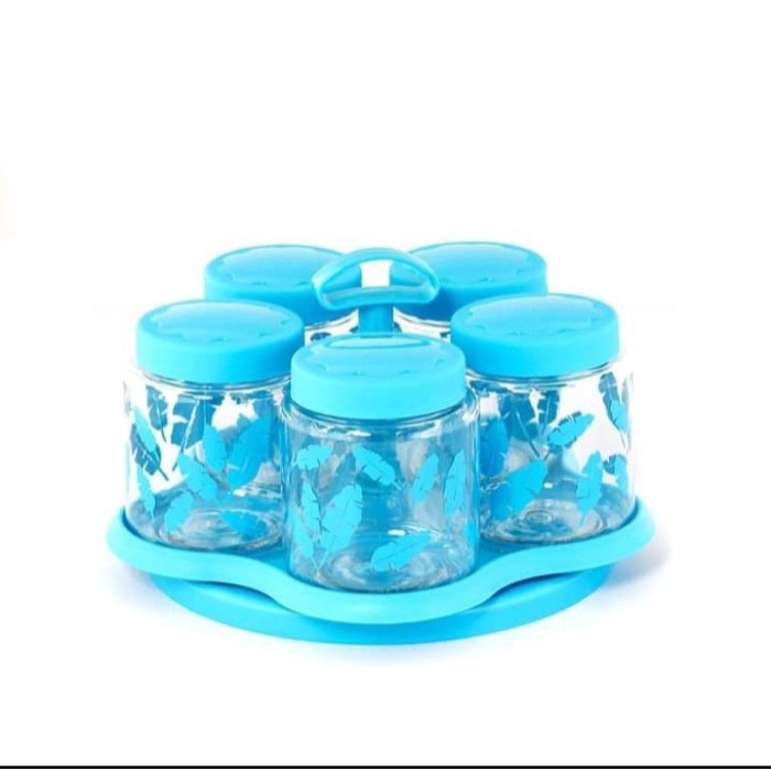 (Expert) TECHNOPLAST SPIN CANISTER SET / SET TOPLES SHABBY / SET TOPLES PUTAR