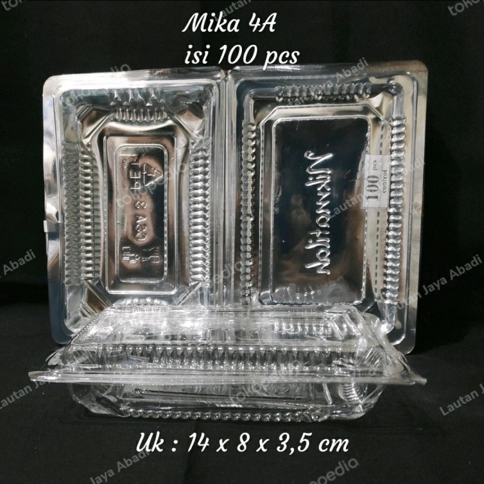 (Expert) mika 4A, mika plastik (isi 100 pcs)