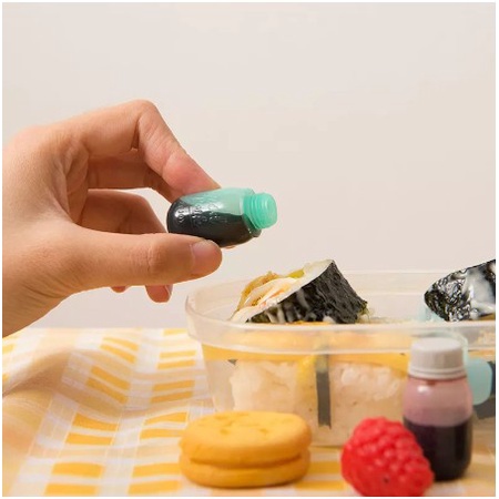 (Expert) Wadah Kecap Saus Bento Mini Botol Kecap Saus Bekal Anak Bahan plastik