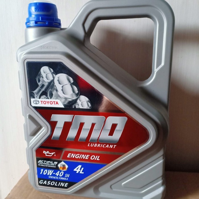(Expert) OLI MESIN MOBIL TMO TOYOTA SAE 10W-40 SN 4L 4000ML