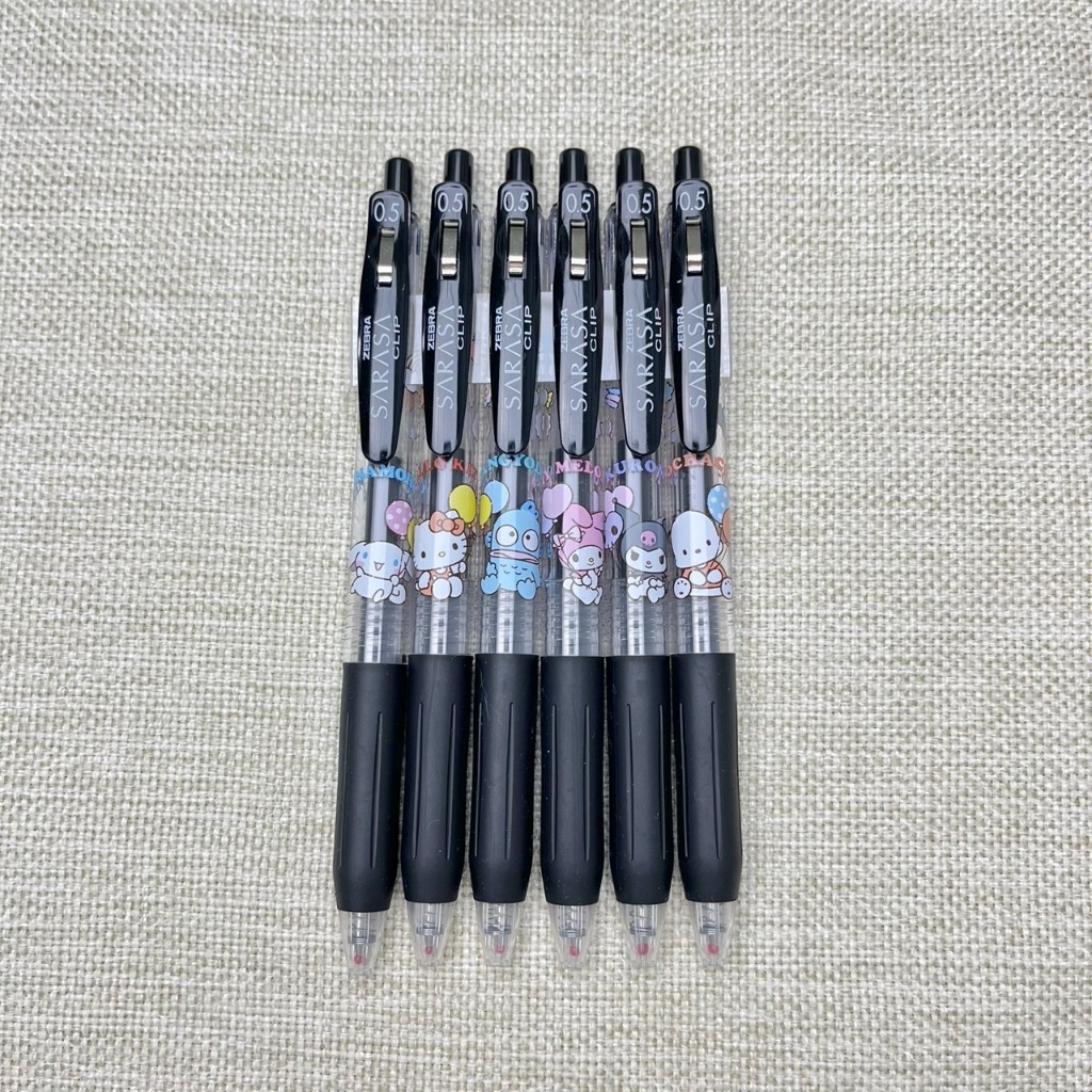 

Zebra Sarasa Sanrio Cinnamoroll Hello Kitty Kuromi Pochacco Gel Ink Pen 0.5mm Pulpen Limited Edition