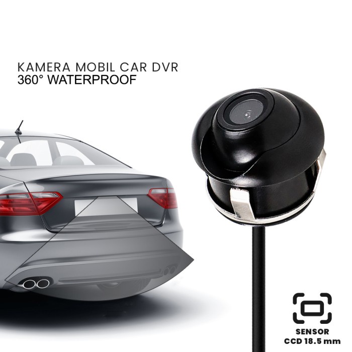 KAMERA MOBIL PARKIR MUNDUR BELAKANG HD WATERPROOF 360 SENSOR CAMERA