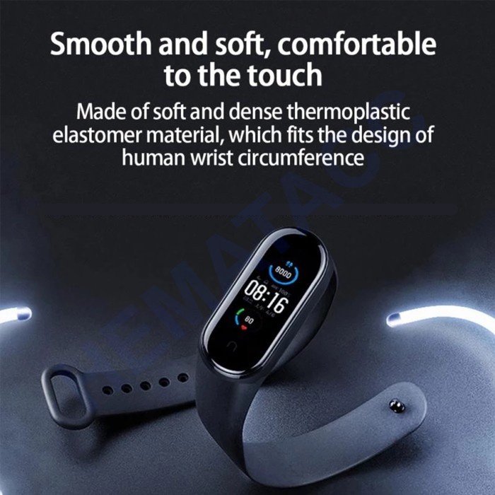 (Expert) Strap Mi Band 4 Mi Band 3 Xiaomi Tali Jam M6 M5 M4 M3 Smart Bracellet