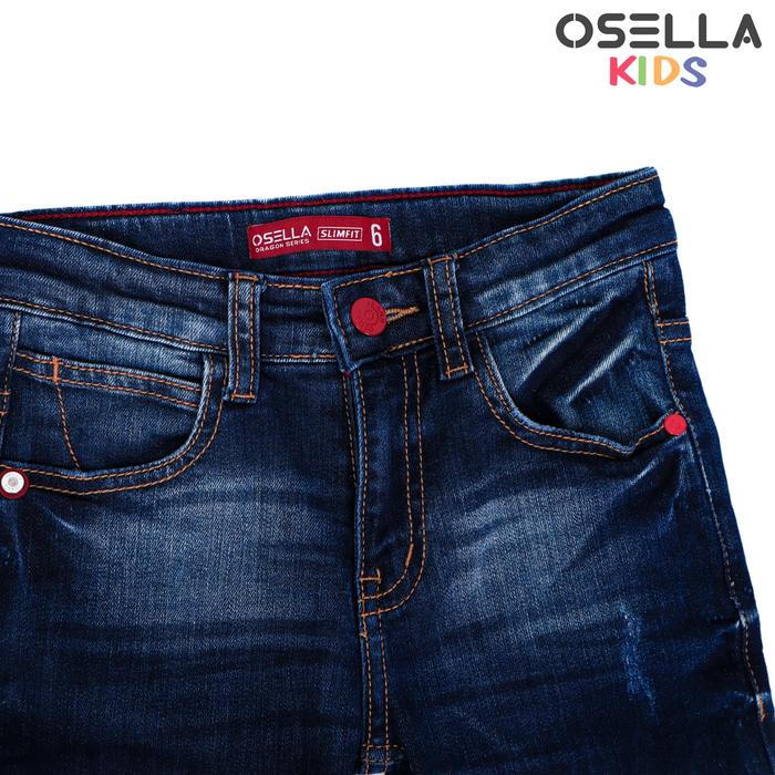 DISKON [NEW] OSELLA KIDS LUNAR SLIMFIT JEANS 228O3003A CELANA JEANS ANAK LAKI-LAKI READYY