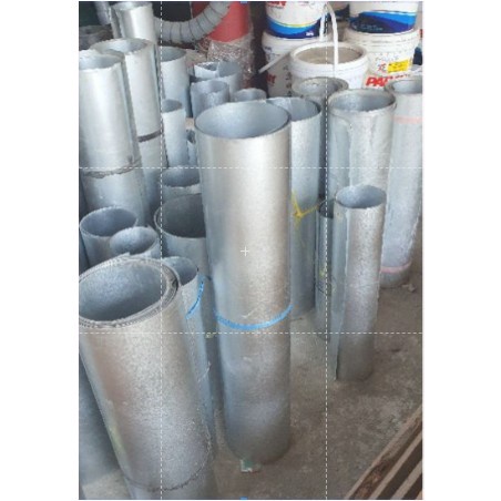 (Expert) SENG TALANG GALVALUM 0,25 TINGGI 120cm / 1.2mter HARGA PER 1 METER TALANG AIR ATAP GALVALUM