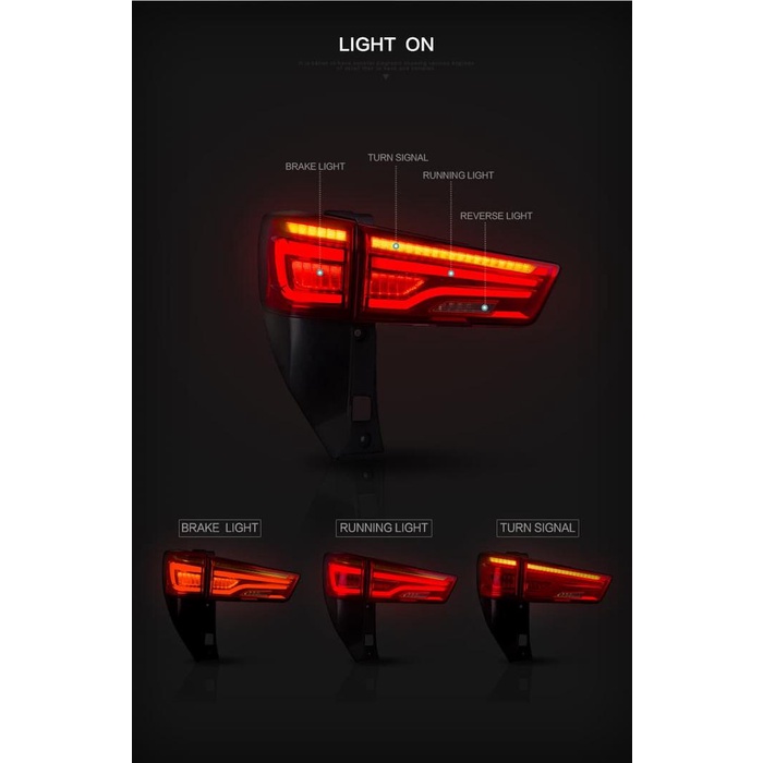 STOPLAMP TOYOTA INNOVA REBORN 2016 - LED BAR YZ