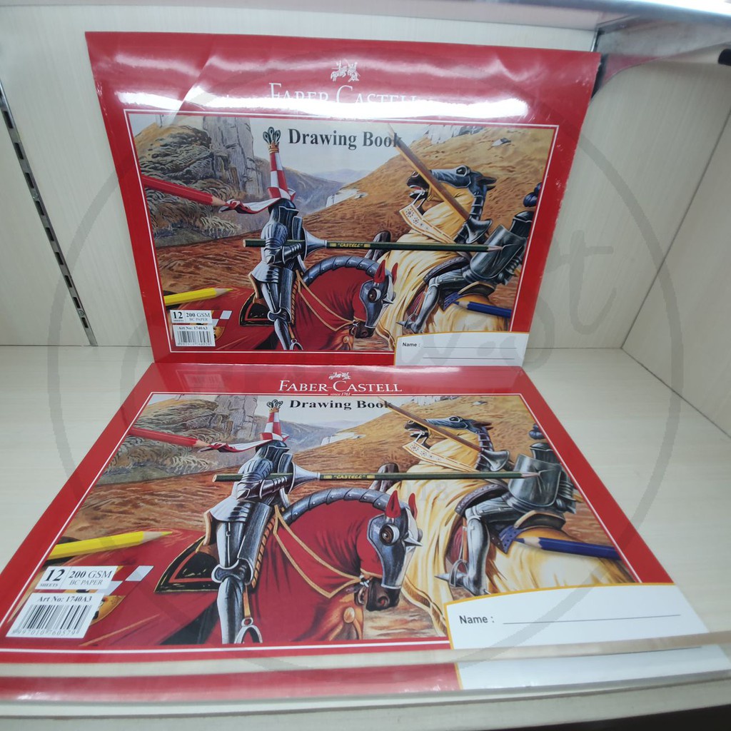 

IK! FABER CASTELL Sketch Book Drawing Book A3 Buku Sketsa 42 Cm X 30 Cm