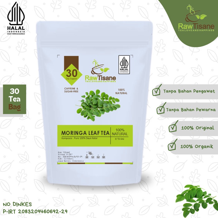 

BEST !! MORINGA TEA - TEH DAUN KELOR ISI 30 TEA BAG