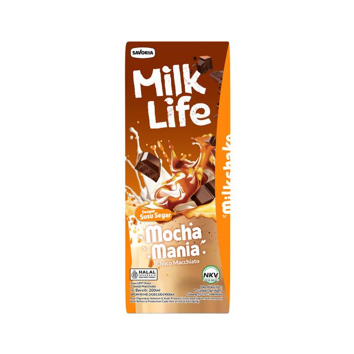 

MILKLIFE UHT MILKSHAKE CHOCO MACHIATO - SUSU RASA MOCHA 3 PCS X 200ML TERMURAH