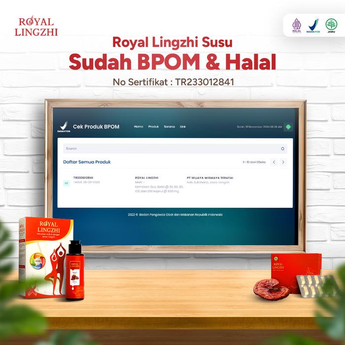 

SUSU ROYAL LINGZHI - BAHAN ALAMI ORGANIK HALAL & BPOM ETAWA MILK DAIRY MERAH KAMBING TERLARIS