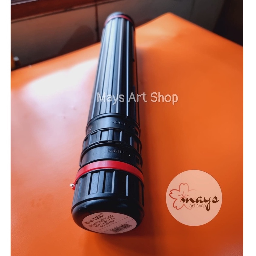 

IK! V-Tec Tas Tabung Gambar Kertas Desain 7 CM Vtec / Anak Panah / Drafting Tube Tas Arsitek d = 7cm