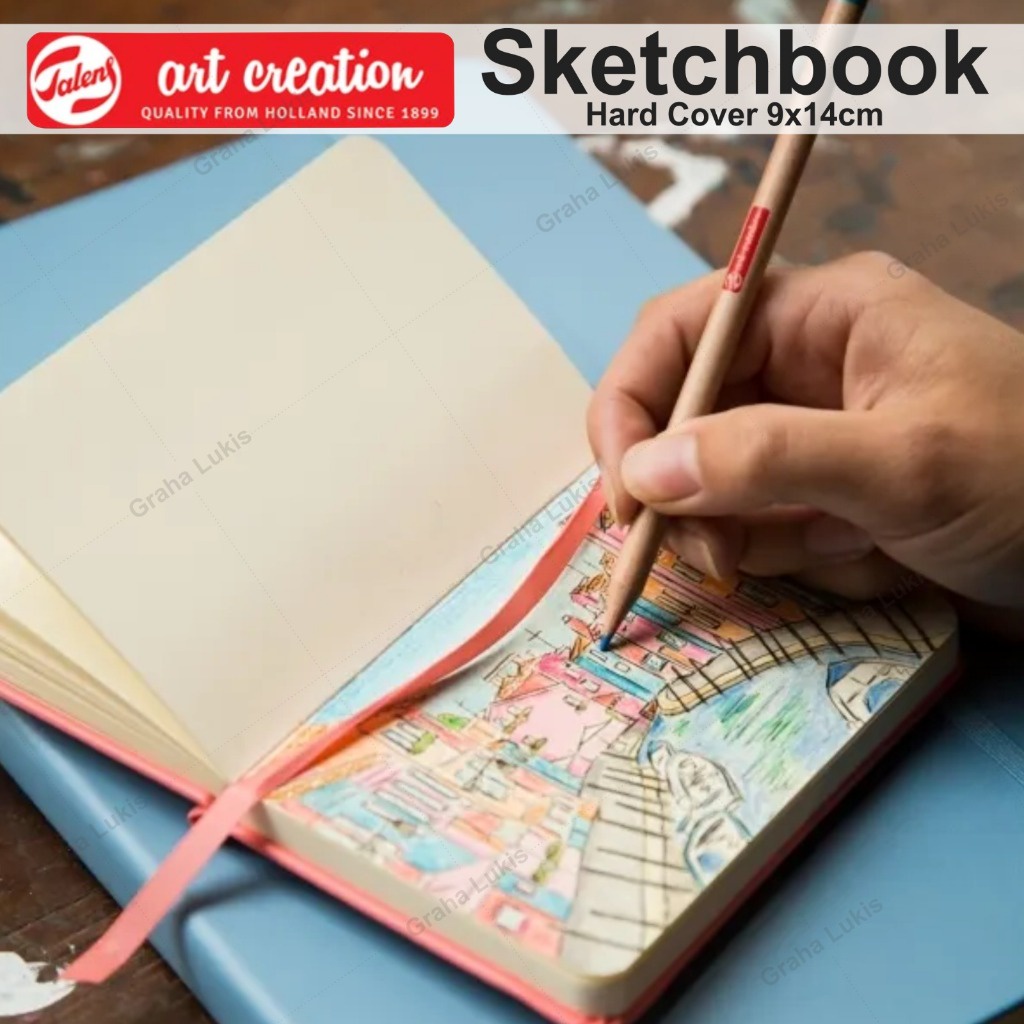 

IK! Talens Art Creation Sketch Book 9x14 Hard Cover / Sketchbook Hard Cover 9x14cm