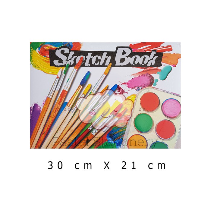 

IK! Buku Sketchbook A4 Kiky - Buku Sketch Book A4 Kiky