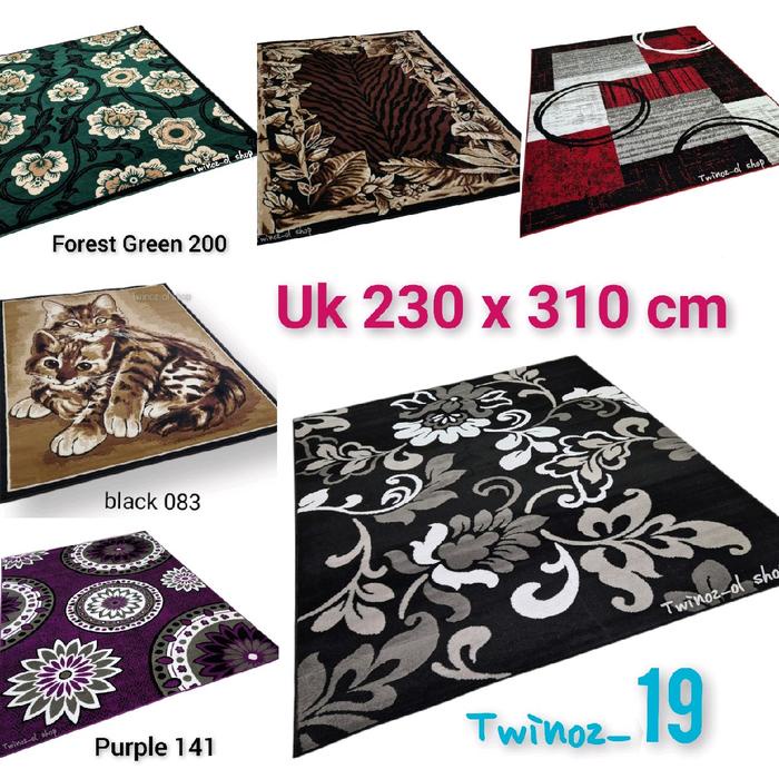 murah- Karpet Permadani UK 230X310 cm JUMBO