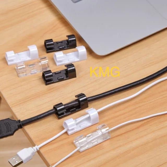 

Klip Kabel-Cabel Organizer-1 Pak isi 20Pcs