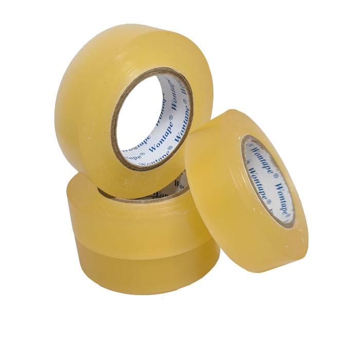 

Can Sealing Tape/ Lakban/ selotip Toples, Kaleng Wontape 19 mm x 20 m