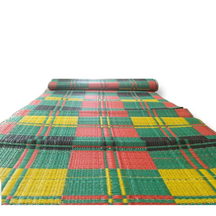 murah- Tikar tenun plastik Jumbo 4 meter X 3 meter Tikar jumbo merk singa laut Tikar plastik