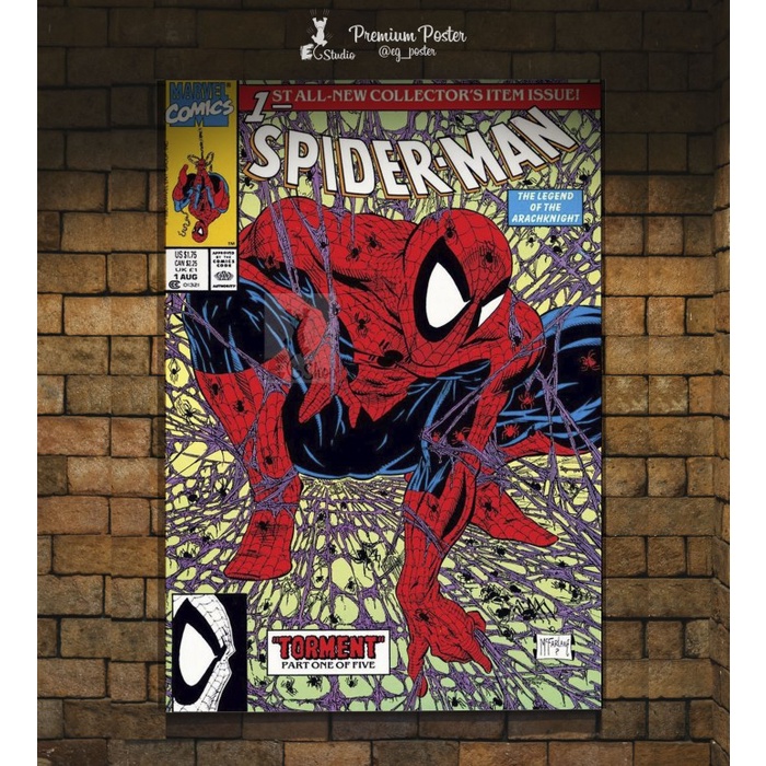 (Expert) Poster Spider-Man Comic Cover - Poster Spider-Man