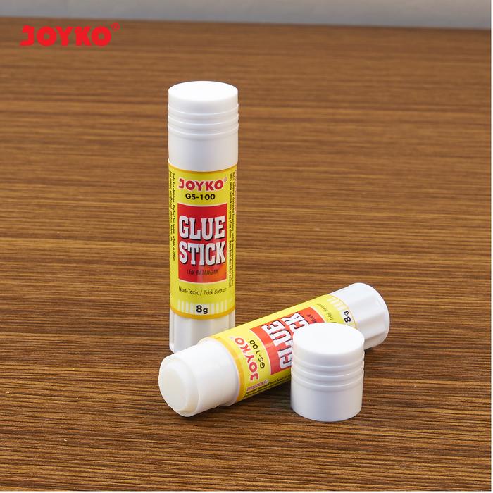 

Joyko Glue Stick 8gr 15gr 20gr 36gr / Lem Batang Lem Kertas Joyko Kecil Besar Putih