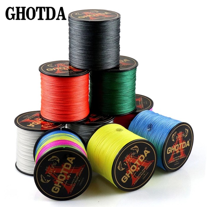 GHOTDA 300M 8X 4X FISHING Brand Super Strong Japan Multifilament PE