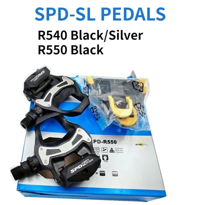 Shimano SPD-SL Pedal PD-R550/R540 Pedals Self-locking Road Pedal