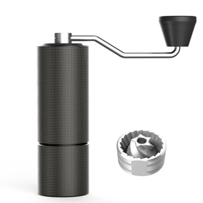 1pc Timemore C2 Dark gray & red Aluminum portable steel grinding core