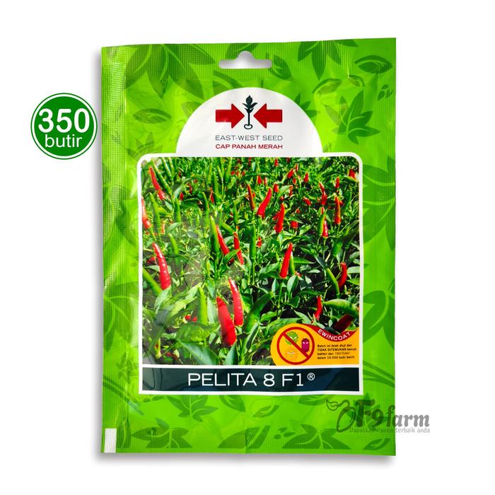 murah- Benih Bibit Cabe Rawit Pelita 8 F1 Cabai 350 biji Panah Merah
