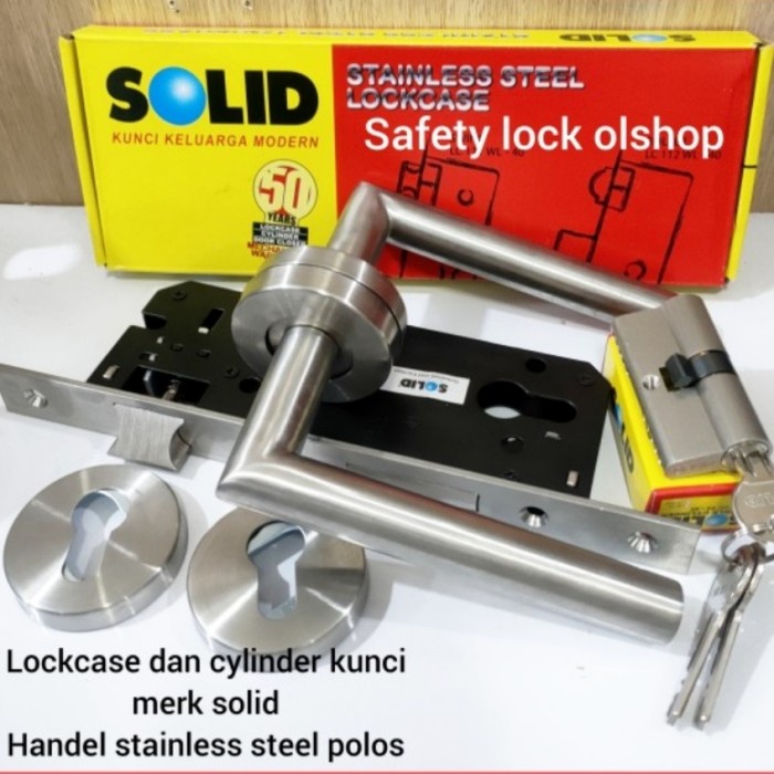 Handle Pintu Stainless SS + Body Solid Set
