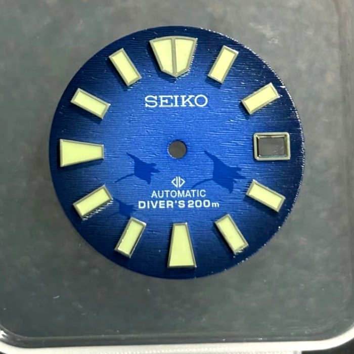 Ready Dial Nh35 Mod Black Manta Seiko Skx Mod Seiko Srpd Skx Seiko Mm300