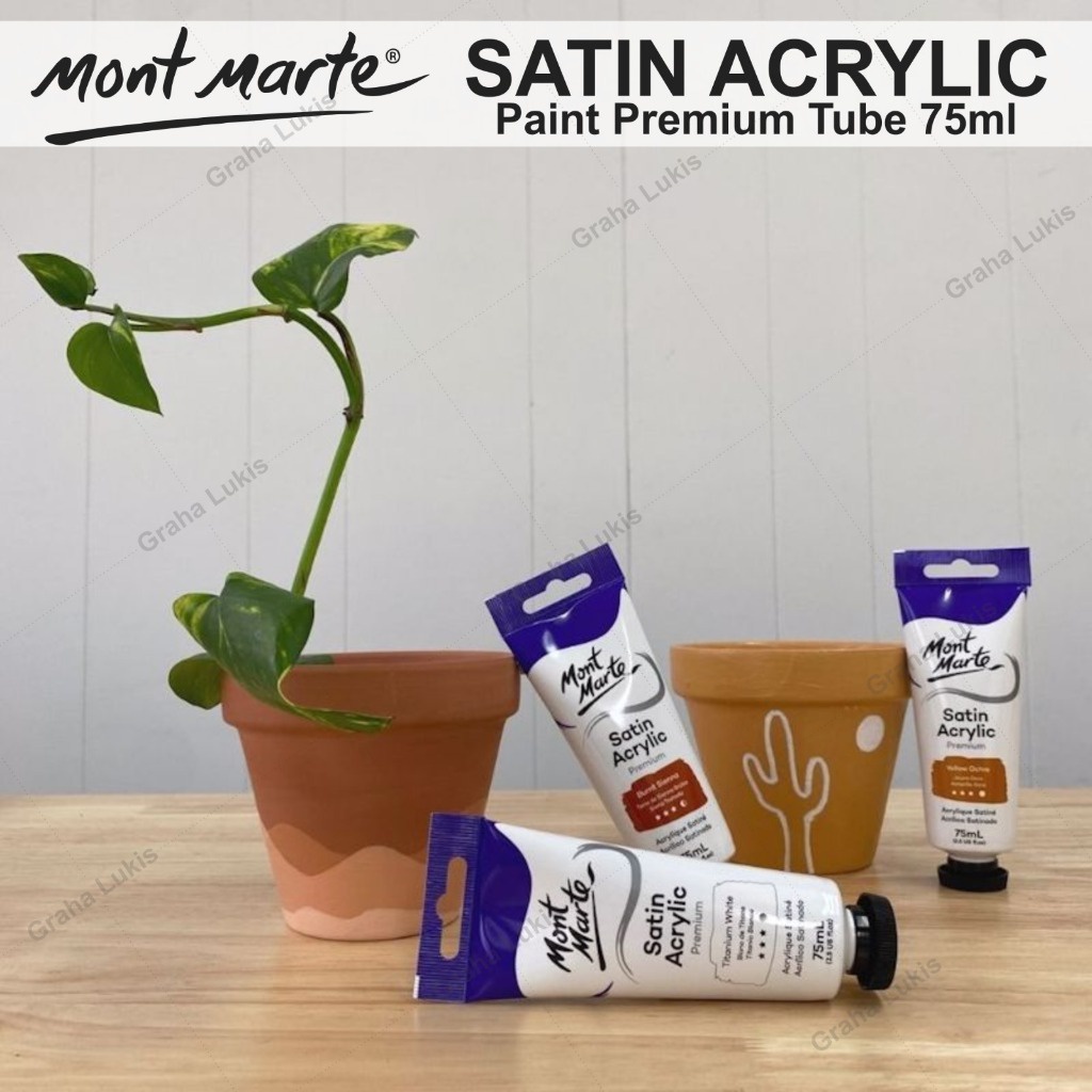 

IK! Cat Acrylic Mont Marte - Satin Acrylic Paint