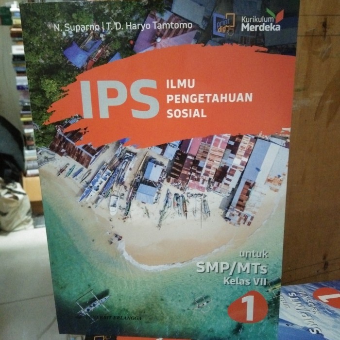 SALE IPS 1 UNTUK SMP KELAS 7 ERLANGGA KURIKULUM MERDEKA - SUPARNO DAN HARYO READY