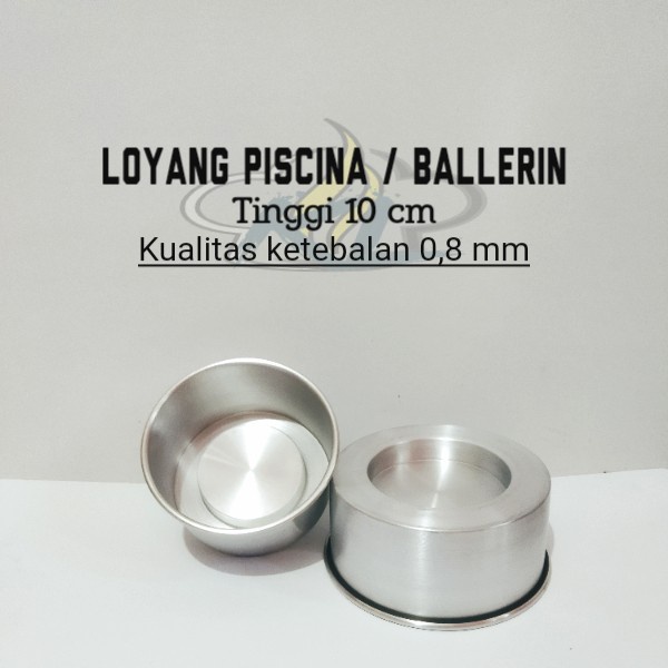 ada- Loyang bolu coklat lumer / Loyang bulat press cekung tinggi 10 cm
