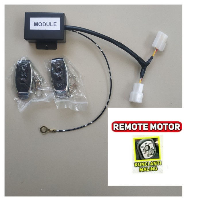 Gadgetglow_ Remot Kunci Motor Otomatis Anti Maling Dan Begal Suzuki Pnp