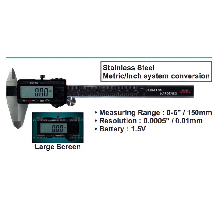 Wipro Sketmate / Jangka Sorong Digital - Wp-150B