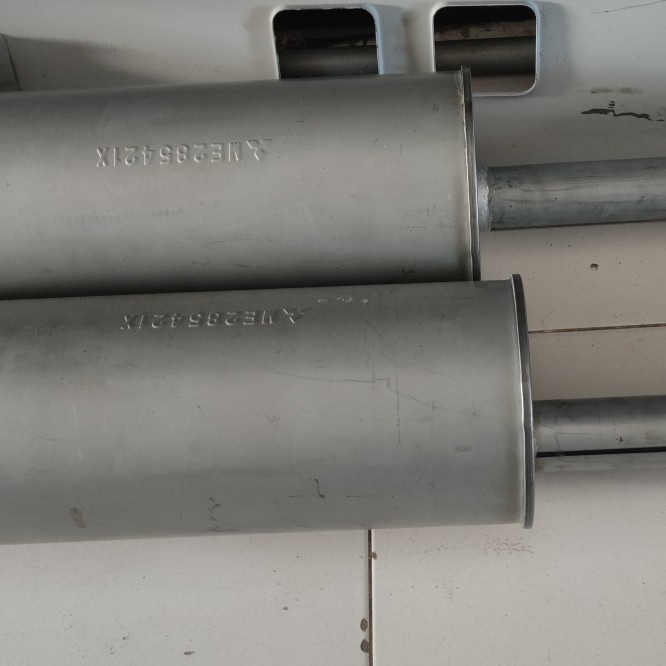 Tabung Knalpot / Gendang Knalpot / Muffler Ps Canter Turbo Original