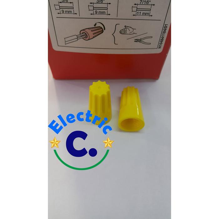 Lasdop Legrand / 034351 / Lasdop 4Mm Kuning / Lasdop Kuning / Lasdop 4