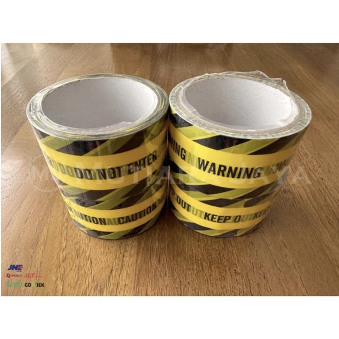

STOK READY.! LAKBAN STIKER LABEL STICKER KEEP OUT CAUTION WARNING DO NOT ENTER