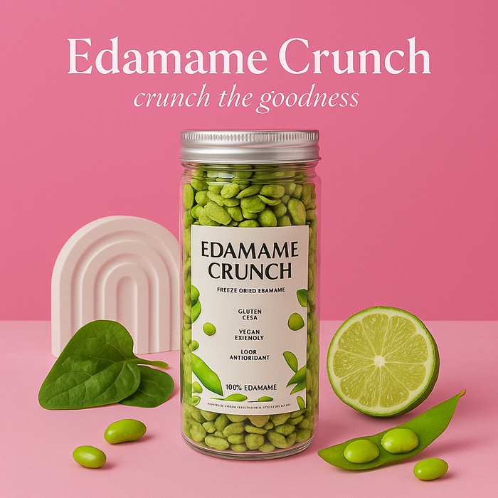 

Edamame Crunch 350 ML - Edamame Renyah - Tinggi Vitamin & Antioksidan