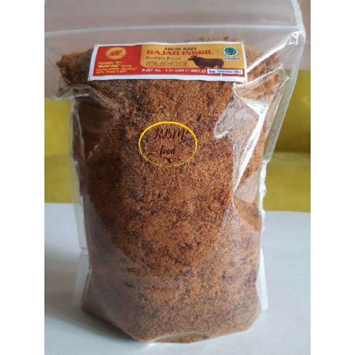 

abon sapi gajah Inggil 1kg manis (ori)