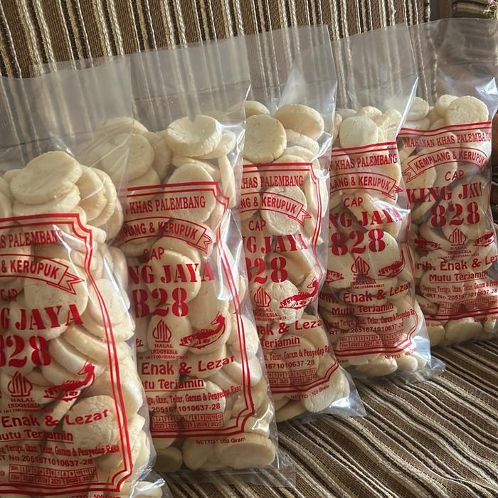 

Paket WAW harga promo kemplang mini super 5 bungkus @200gr makanan khas palembang