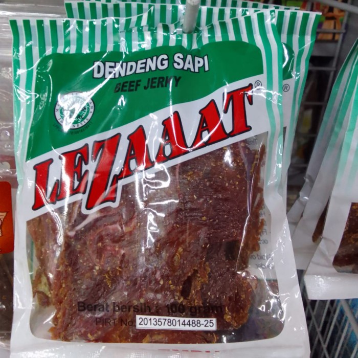 

Dendeng sapi premium Enak Beef Jerky Nikmat 100 Gram