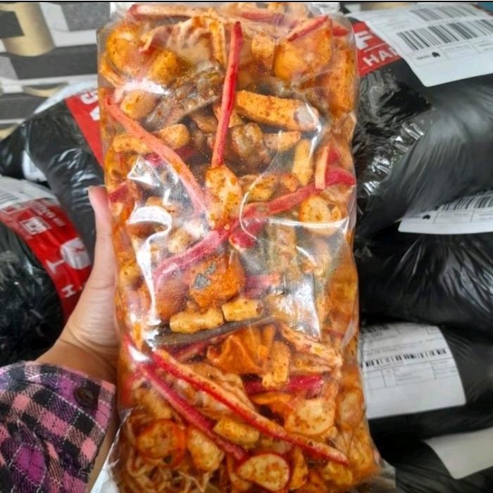 

1kg Seblak Campur pedas seblak mix basreng seblak kencur seblak beton sosreng makroni