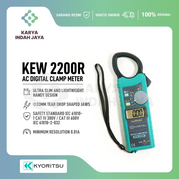 Digital Tang Amper Kyoritsu 2200R