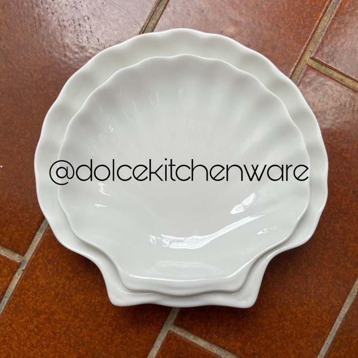 silahkan- Pisin Keramik Kerang Polos Weston