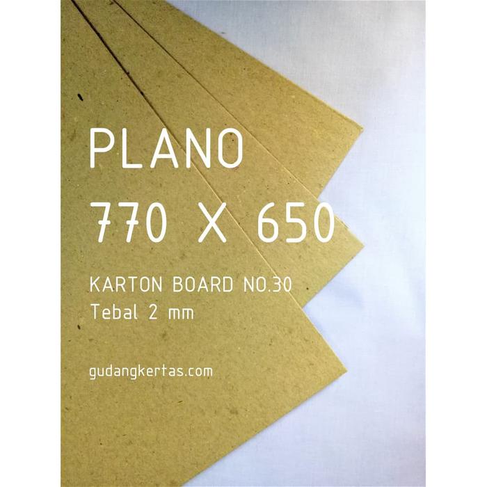New Karton Board 2 mm No.30 - PLANO